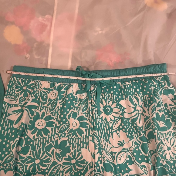 NEW Cuddl Duds Womens 3-pc Jade Print Pajama Set - Picture 9 of 10